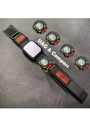 Nylon Strap for Apple Watch Band 44mm 40mm Korea 42mm 38mm Wristband Strap Magic Loop Bracelet iWatch Series 7 6 5 4 Se 41/45mm