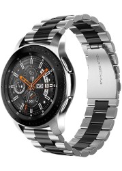22mm Metal Strap for Samsung Galaxy Watch 3 45mm/Huawei Watch 3 GT3/Amazfit GTR Stainless Steel Strap for 20mm Galaxy Watch 4