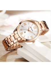 CURREN Gold Watch Women Watches Ladies 9007 Steel Women's Wrist Watches Female Clock Relogio Feminino Montre Femme