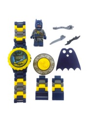 Animation Batman Children Building Block Assembly Watch Doll Kids Detachable Building Blocks Toy Clock Children Birthday Gifts