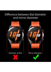 Tempered Glass for Watch 26mm 28mm 30mm 32mm 34mm 36mm 38mm 40mm Protective Protectors Watch Accessories