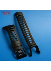 Rubber Watchband for Suunto Watch Band Ambit 1/2/2S/2R/3 Sport/3 Run/3 Peak Watches Replacement Wrist Bands Elastic Strap