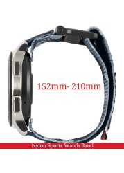 20 22mm nylon sport for active watch strap for Samsung Galaxy watch 46mm watch 4 ring for grea S3 strap for Huawei bracelet GT2
