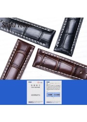 Calfskin Watch Band for Longines Masters Collection Watch Strap Strap Bracelet Cowhide Leather 13 14 15 18 19 20 21 22 mm Strap L3