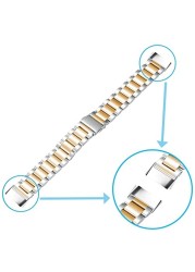 316 Metal Stainless Steel Strap For Fitbit Charge 5 Replacement Wrist Strap Compatible Strap For Charge 5 Fitness Tracker