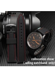 New Breathable Silicone Sport Band For Hua Wei Sam Sung Watchband 20mm 22mm Rubber Strap For Mido-T-issot Ya-Mega Accessories