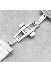 No Gaps Metal Strap For Samsung Galaxy Watch 4 Classic 46mm 42mm 44mm 40mm Stainless Steel Watch Band 4 Strap Accessories