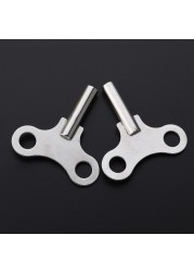 2pcs High Quality Steel Clock Metal Clock Wrench Strong Key Clock Winding Tools Chain Repair Tool for Home Shop Clock