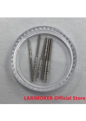 LARIMOKER Suitable NH Series Watch Movement Steel Stem Rod Crown Gear Watches Parts NH35 NH36 NH38 NH39