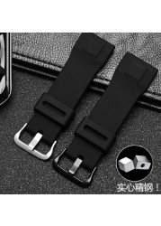 Replacement for Casio PRG-600yb-3 silicone watch strap PRG-650 PRW-6600 sport silicone 24mm watch strap