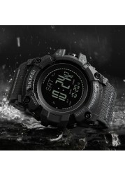 SKMEI Brand Mens Watches Sports Watch Pedometer Calorie Digital Watch Altimeter Altimeter Compass Thermometer Weather Men Watch