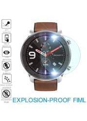 3/5 Pack Watch Screen Protectors Explosion-proof TPU Screen Protector Protective Film for AMAZFIT GTR Smart Watch 47mm Smartwatch 42mm