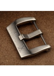 Engraved Buckle, Marine Corps Stainless Steel Buckle, 22mm 24mm 26mm Adaptable Leather Belt Buckle