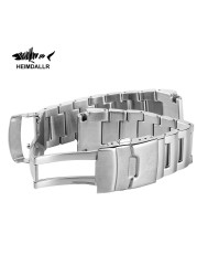 Heimdallr Watchband Solid 20mm Width Stainless Steel Watch Band Suitable for Sea Monster Diver Watch