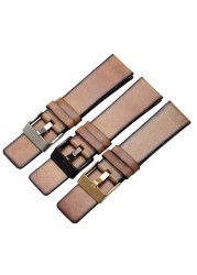 High quality genuine leather strap for DZ 1399 DZ4280 DZ4290 22mm 24mm 28mm diesel watch strap