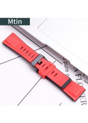 Resin Rubber Strap Men Pin Buckle Watch Accessories For Casio GA2000 Prg-650 PRW-6600 Wristband Sport 24mm Watches