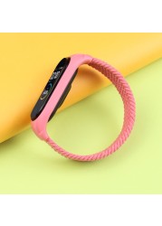 Elastic Cotton Strap for Xiaomi Mi Band 6 5 4 Elastic Cotton Strap for Mi band 3 and Xiaomi Amazfit band 5 and Mi Band 6 Sport