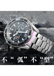 18mm 20mm 22mm quality 316L silver stainless steel watch straps strap for omega seamaster speedmaster planet ocean strap