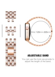 case+diamond strap for apple watch band 40mm 41mm 38mm 45mm 44mm 42mm 38mm metal watchband iWatch serie 3 4 5 6 se 7 bracelet