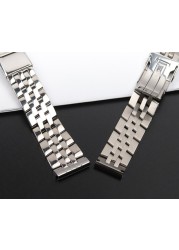 Breitling watch strap, solid, 20mm, 22mm, 24mm, stainless steel, for AVENGER, NAVITIMER, SUPEROCEAN