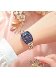 Women's Quartz Watch Waterproof Diamond Watches Brand Luxury Leather Band Star Casual Shinning Wristwatches