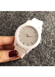 Brand Wrist Watches Fashion Men Women Ladies Girl Couples Crocodile Pattern Quartz Casual Silicone Band Watch LA09