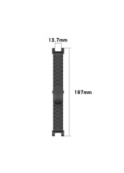 Stainless Steel Strap For Huami Amazfit T-Rex Smart Watch Band Replacement Metal Band For Xiaomi Amazfit T-Rex Pro Trex Correa