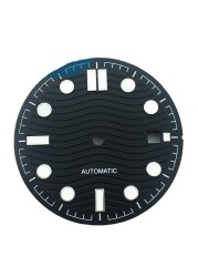 Watch dial parts 31mm surface luminous window high-end luminous dial for 8215 2836