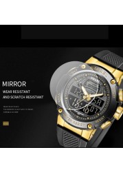 Sport Watch Men 50M Waterproof Wristwatches Mens Digital Watch Auto Stopwatch Date relogio masculino 8032 men watches