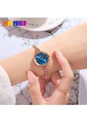 SKMEI Luxury Women's Quartz Watch Fashion Ladies Thin Casual Watches Female Girl Dress Watch 3Bar Waterproof Relogio Feminino 1854