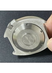 45mm titanium watch sapphire ceramic bezel 20ATM for Japan movement NH35A NH36A