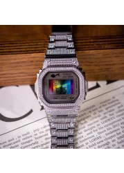 Fashionable Kit Watch Lens for Casio G-shock DW-5600 Series GW-B5600 GB-5600 GWX-5600 DW-5025 Modified Bezel Tempered Glass