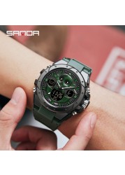 G Style Military Watches Shockproof Men Fashion Skull Watch Electronic Quartz Man Sports Wrist Watch Swimming relogio masculino 2022