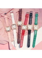 Women Diamond Watch Stars Luxury Bracelet Watch Set Casual Ladies Leather Band Quartz Wristwatch Female Clock zegarek damski