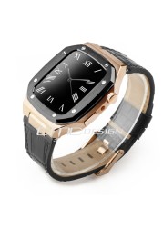 Fit for Apple Watch Stainless Steel Case, Fit for Apple Watch 6 SE 5 4, Fit for iWatch 44mm 40mm, Luxury, Metal,