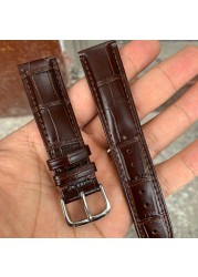 Watch Accessories Watch Strap Watch Band Leather Straps 18mm 19mm 20mm 21mm 22mm Watch Band For Watchband