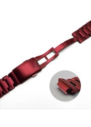 Red PVD Stainless Steel Watchband/Bezel for DW5600 GW-M5610 GW5600E DW/GW5000 Accessories with Tools