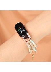 Ladies Jewelry Strap for Xiaomi Mi Band Series 6 5 Exquisite Replacement Bracelet Wristband for Xiaomi Mi Band 4 3 Strap