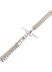 CARLYWET - Stainless Steel Silver Screw Rings, 20mm, 316L, For Watch, Curved Tip, Wholesale