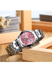 CHENXI Fashion Colors Top Brand Relogio Luxury Women's Watches Casual Waterproof Women's Watch Fashion Dress Rhinestone Watch 2022