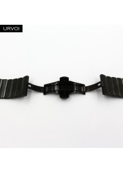 URVOI Band for Apple Watch 7 6SE5 4 3 Link Bracelet Strap for iWatch 41 45mm High Quality Stainless Steel Adjustable Band Gen.6th