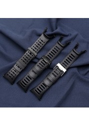 High Quality Rubber Watch Strap for suto Takuno AMBIT 1/2/2S/2R/3 Sport/3 Run/3 top watch outdoor waterproof free tools