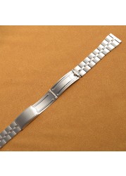 20mm stainless steel bracelet silver band for watch SEIKO fish bone Z040S