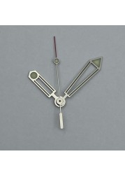 Watch parts green luminous stainless steel watch seamaster wristwatch adjustment needle suitable for movement NH35/36