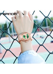 SANDA 2022 Top Brand Fashion Women Watches Waterproof Sports Digital Quartz Wristwatch Casual Watch Gift Relogio Feminino 6067