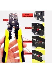 320pcs Boxed, Crimp Terminal Pliers, Cold Pressed Terminal, U Shaped O, Wire Connector 0.5-4mm Square Eletrico Terminal