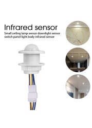 Home Light Sensor Time Delay Adjustable 110V-220V Photosensitive LED PIR Infrared Motion Sensor Switch Mode Detector Light Switch