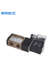 3 Way Port 2 Position 3V210-08 Normally Closed DC12V 24V AC220V Pneumatic Air Solenoid Valve Electric Gas Control Magnetic Valve