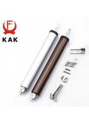 KAK Pneumatic Automatic Door Closer 35KG Positioning Adjustable Speed ​​Door Close Equipment Mute Soft Close Door Hardware