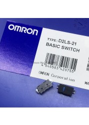 10-100pcs Omron Mouse Micro Switch D2LS-21 D2LS-11 Anywhere MX Logitech M905 Left and Right Switches G900 903 G603 GPW Side Switches